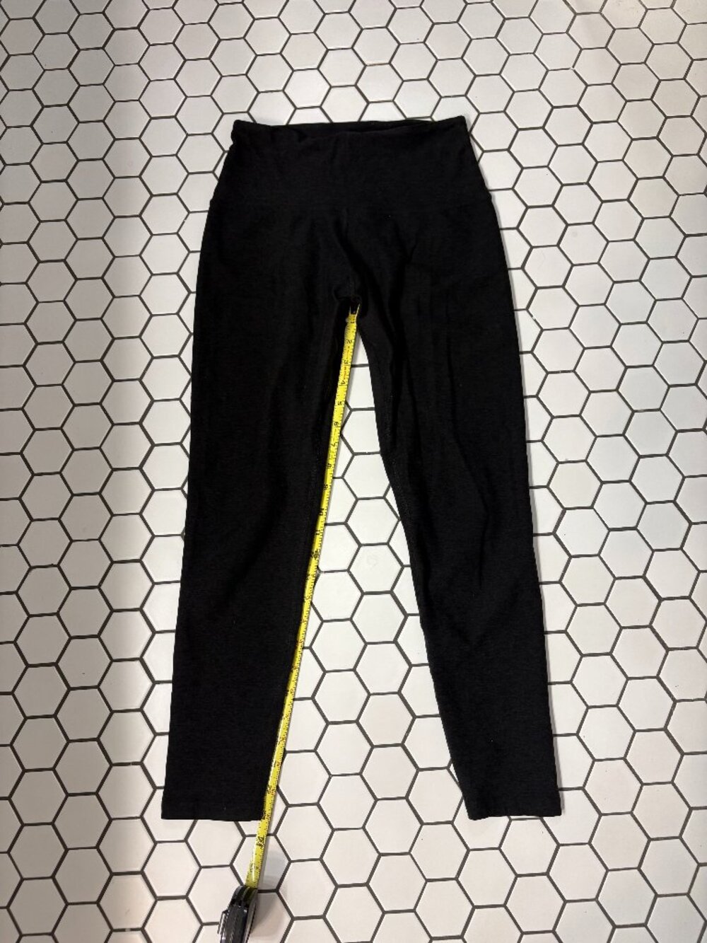 Beyond Yoga Spacedye Caught In The Midi High Waisted Leggings Size Small Black